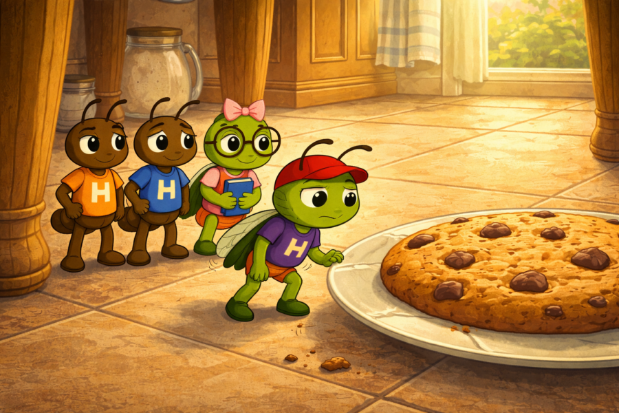 ciar y la gran galleta de los humanos