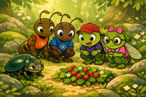 Las mini fresas del Bosque de los Susurros