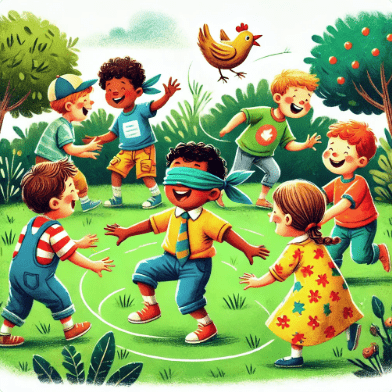 Juego de la gallinita ciega