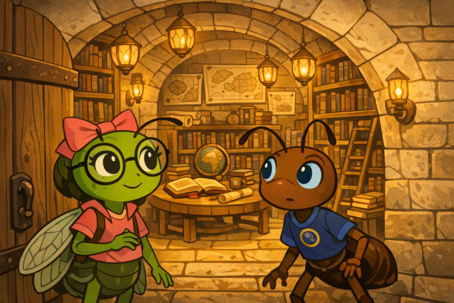 The Secret Library of Hormitropolis
